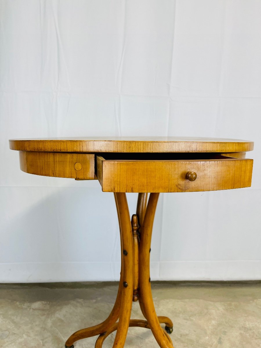 Thonet Pedestal Table -photo-4